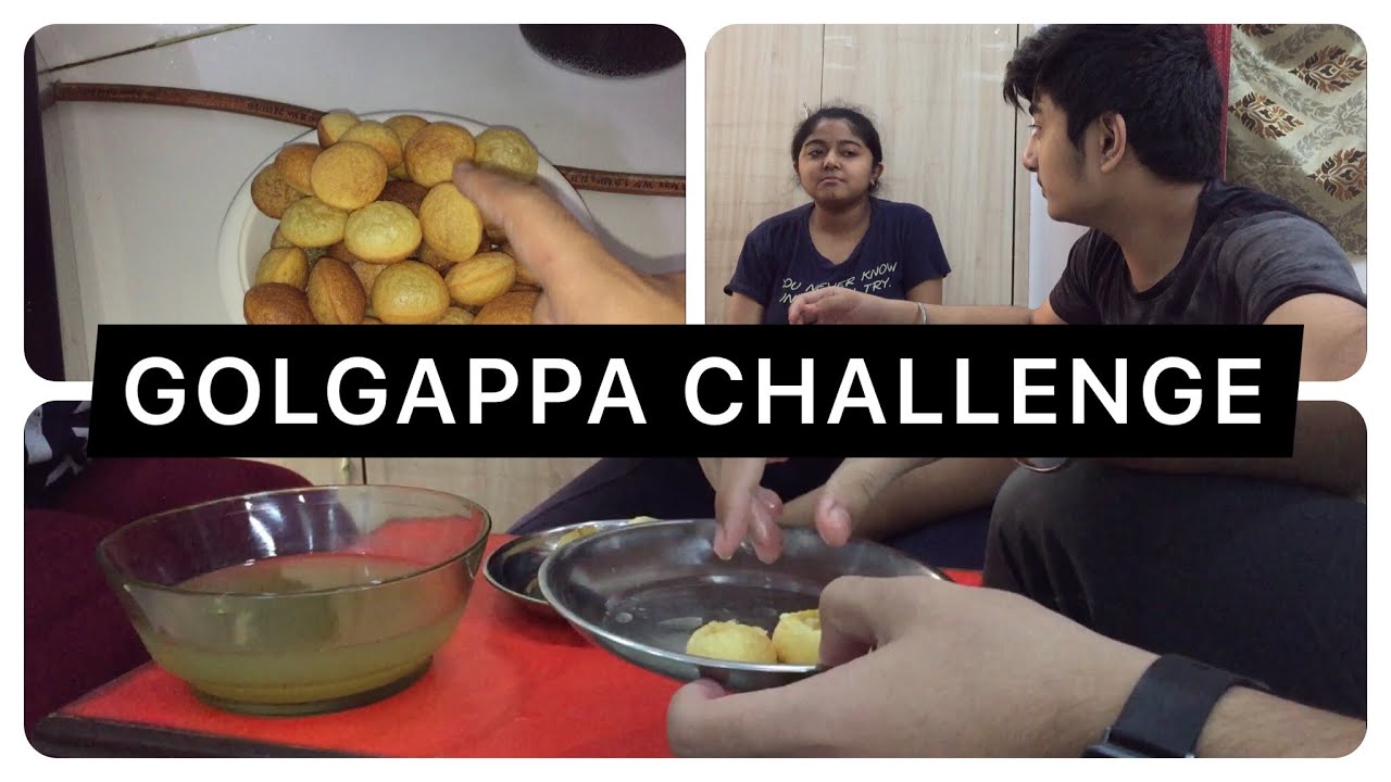 Golgappa Challenge with my Sisters ??