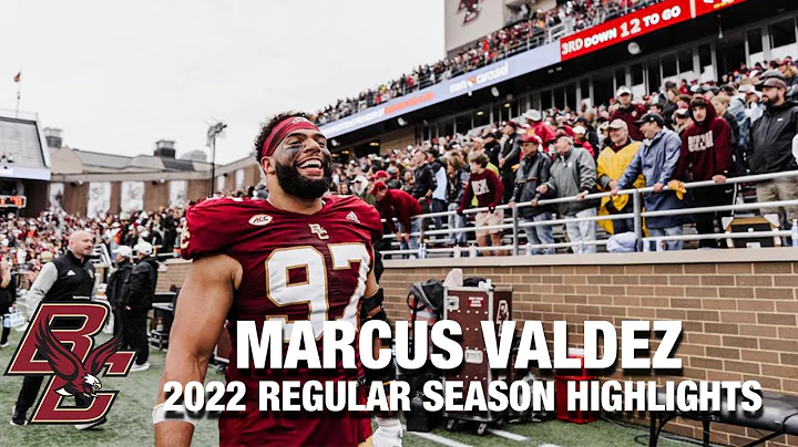 Marcus Valdez 2022 Season Highlights | Boston Coll...