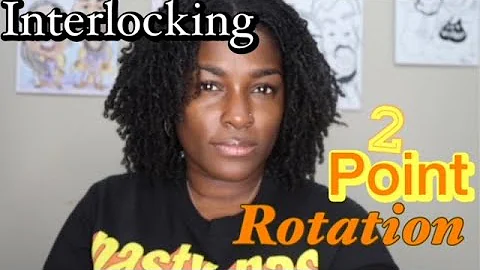 Retightening My Braid Locs||Micro Locs|Interlocking||2 Point Rotation