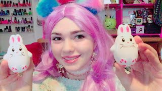Prim ASMR Filling Easter Eggs with Candy! 🌸🍬  Happy Easter! 🐇