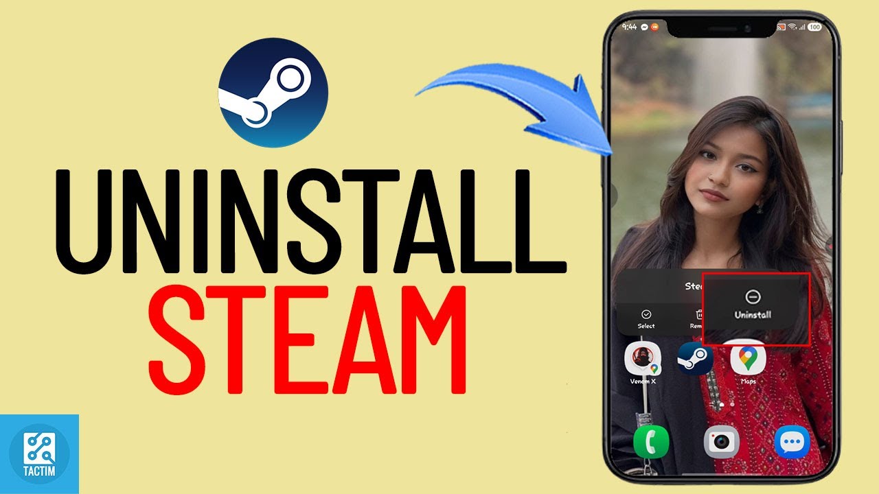 How To Uninstall Steam On Mobile 2026 YouTube 