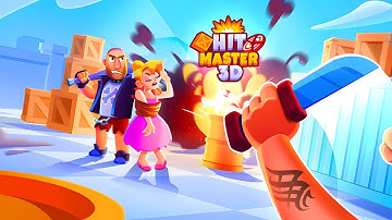 Hit Master 3D - Knife Assassin Gameplay | iOS, Android, Casual - Action Game