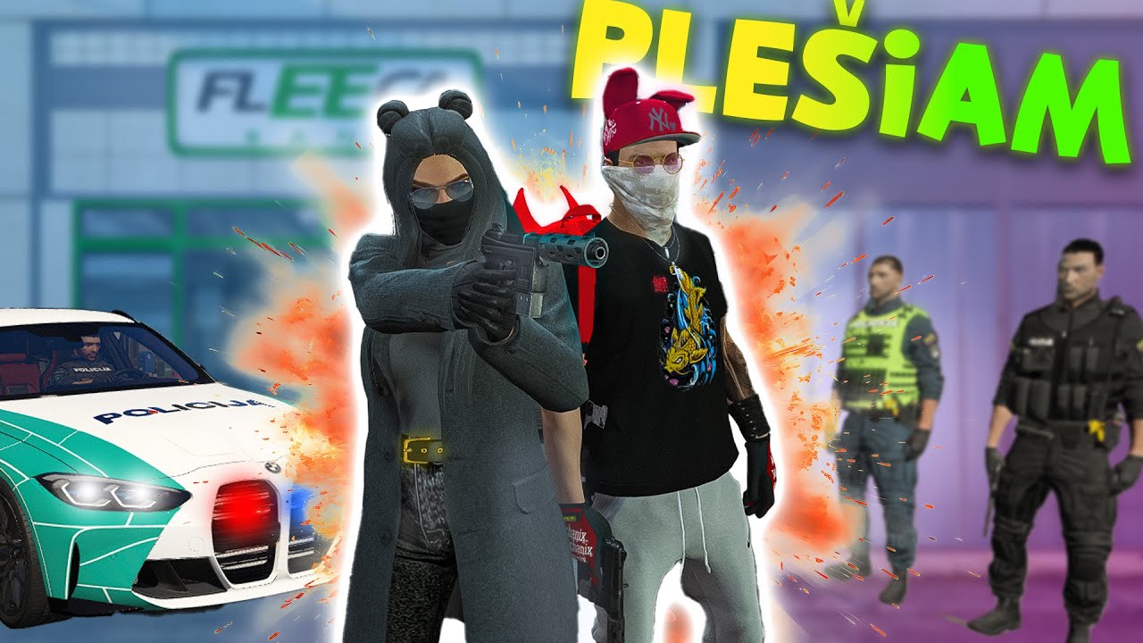 PLEŠIAM BANKĄ, SUSIŠAUDYMAS!