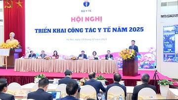 TRIỂN KHAI NHIỆM VỤ CÔNG TÁC Y TẾ NĂM 2025
