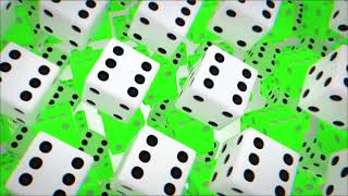 Online Games Dices Logo Reveals Mogrt Template