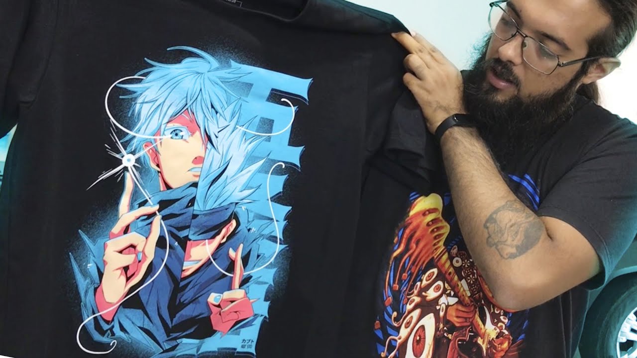 PLASTISOL É VIDA! Estampando camisetas de anime com SERIGRAFIA - Kabuto Studio