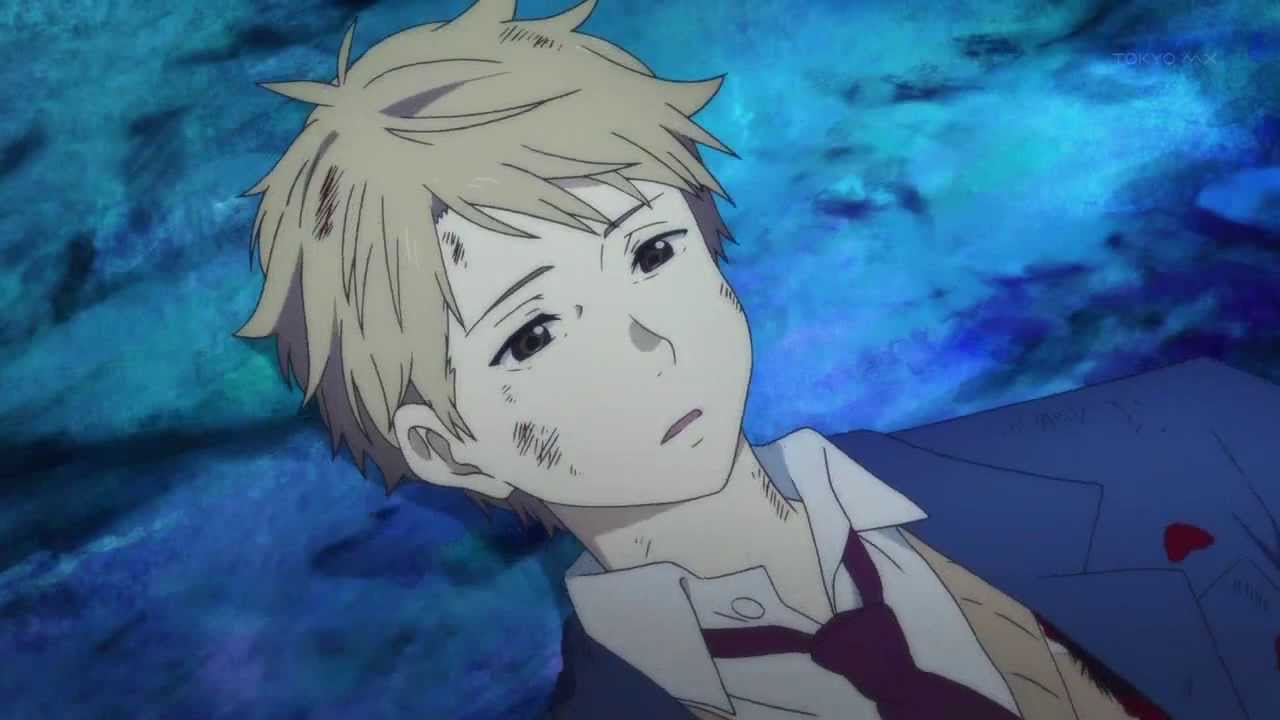 Kyoukai no Kanata - Akihito looks really badass in this form Source:  Episode 0 Shinonome ᴬᴰᴹᴵᴺ Tomoya Okazaki (朋也 岡崎)