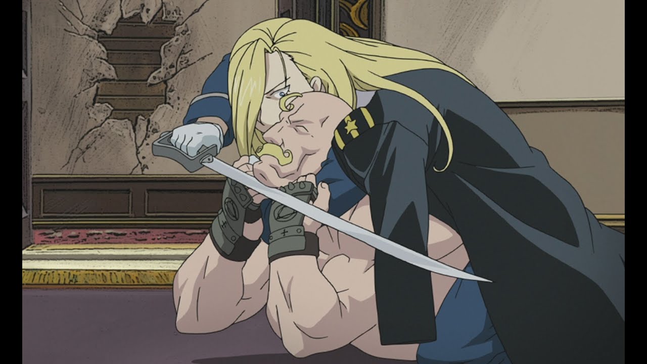 Mayor general Armstrong  Fullmetal alchemist, Fullmetal alchemist