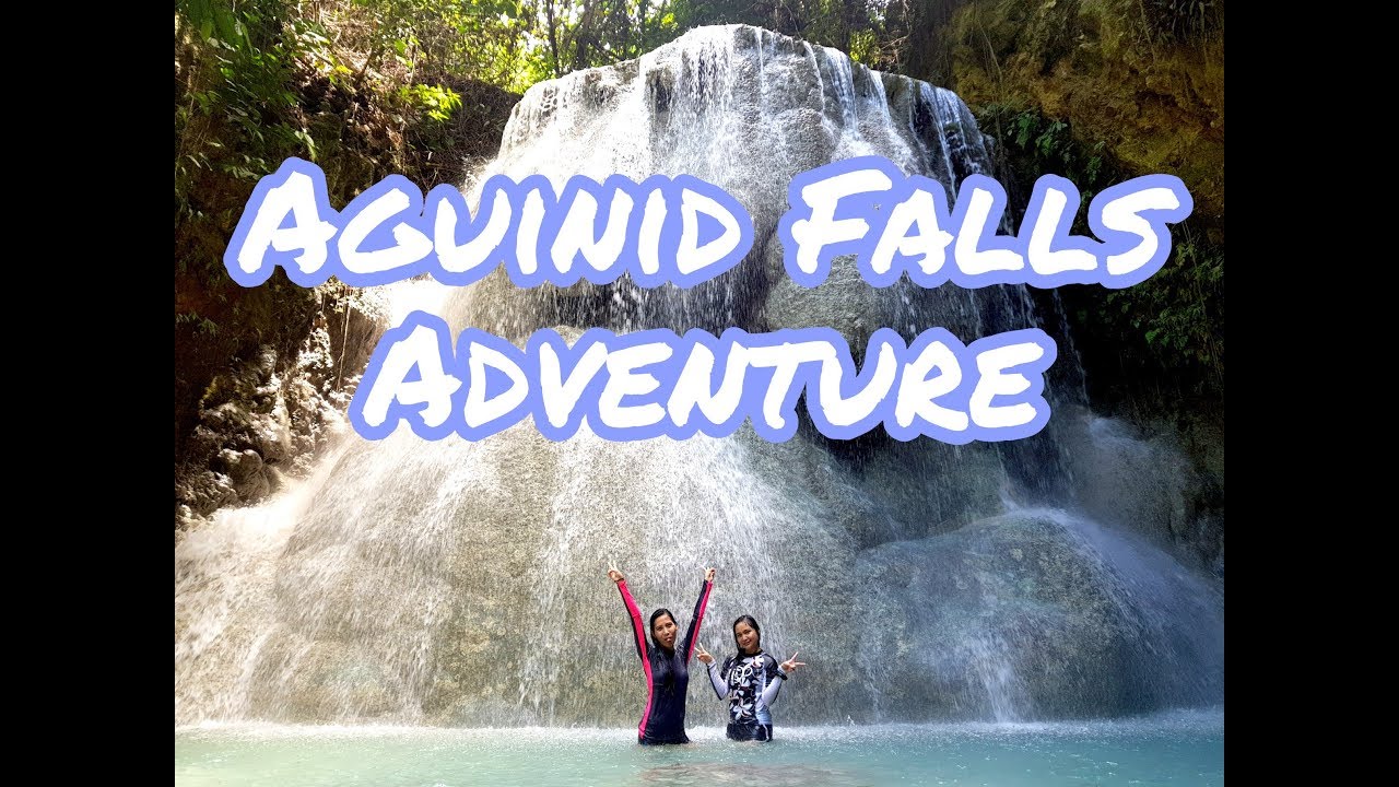 Aguinid Falls Adventure - Samboan Cebu - YouTube