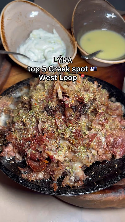 LYRA: 9/10 & $275.89 🇬🇷#lyrachicago #lyra #chicagogreekfood #chicago