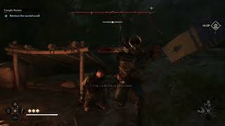 Assassin's Creed Shadows - Temple Stories: Retrieve The Sacred Scroll of Yamato Yasuke Kanabo Combat