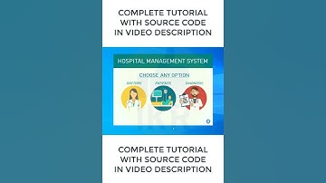 Hospital Management System || Source Code || Step by Step || C# Full Project
