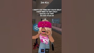 My tips for SHERIFF in MM2! 💙  #roblox #mm2 #murdermystery #shorts