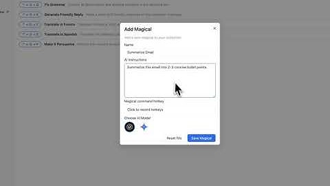 How to create a Summarize Email Magical