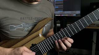 The Agony Seeping Storm (first guitar solo) - Job For A Cowboy