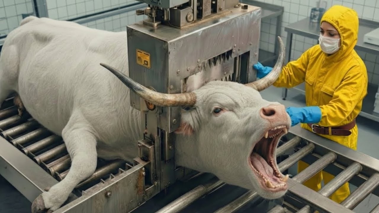 Inside the White Bull Horn Leather Factory (Full Process)😭, How Million-Dollar Goods are made