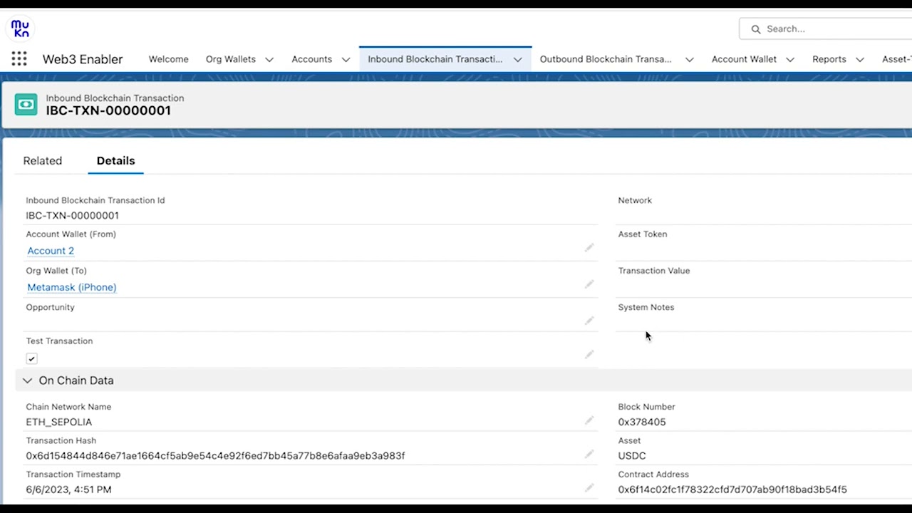 Accepting cryptocurrency payments on Salesforce: which App? - MuKn Startup  Studio