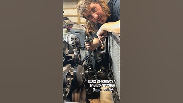 Fast and easy! Power steering pump pulley removal #howto #chevrolet #mechanic #tools