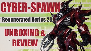 SPAWN TRANSFORMER!??!? Cyber Spawn | Spawn Regenerated Series 28 | From 2005 | Unboxing & Review
