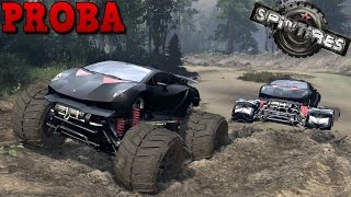 Spintires Proba Map Mod Lamborghini Monster Truck