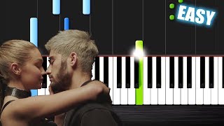 ZAYN - PILLOWTALK - EASY Piano Tutorial by PlutaX chords