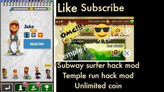 Subway surfer and temple Run dino hack mod | #technologyGyan screenshot 4