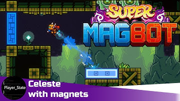 SUPER MAGBOT | 2D Platformer but with no jump button! | Gameplay First Look