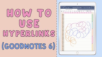 💖 How to Use Hyperlinks in your Digital Planner | ✨Goodnotes 6