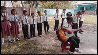Performance In My School Morning Assembly.mkcs Morigaon
