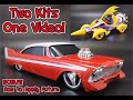 1958 Plymouth Fury Christine and Wacky Racers Mean Machine 1/25 Scale Model Kit Build Future Polish