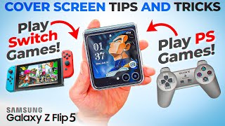 Galaxy Z Flip 5 Cover Screen Tips and Tricks - 10 Things To Try! screenshot 5