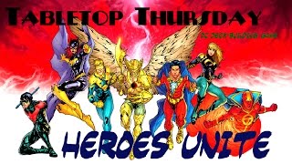 Tabletop Thursday: DC Heroes Unite Unboxing