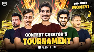 LETS PLAY CONTECT CREATER TOURNAMENT | FM NASIR IS LIVE | PUBG MOBILE