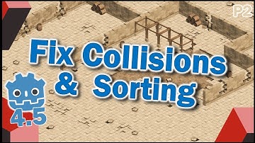 Godot Tilemap Collisions | Depth Sorting Explained