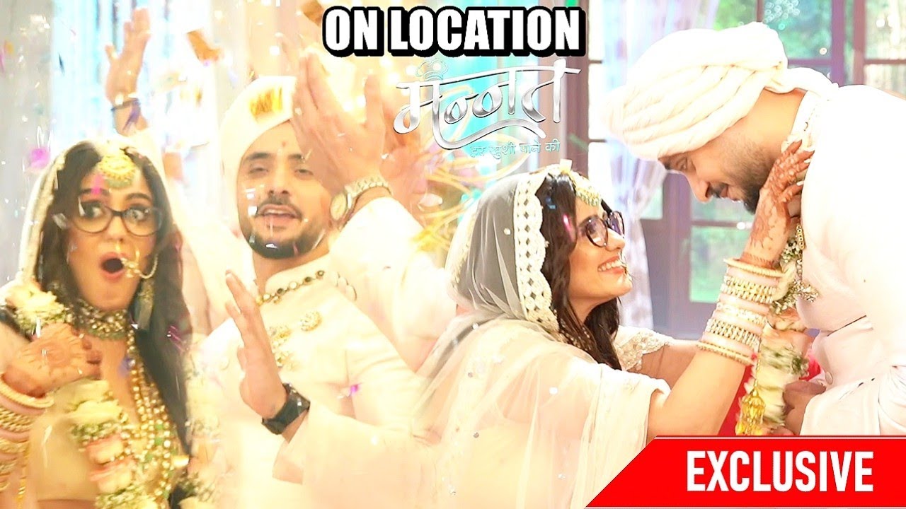 Mannat: Jai Mala Ka Waqt Vikrant Ne Ki CHEATING! Mannat, Vikrant Aur Families Ki Masti | ON LOCATION