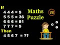 Maths Puzzle | How to solve maths puzzle easily | imran sir maths
