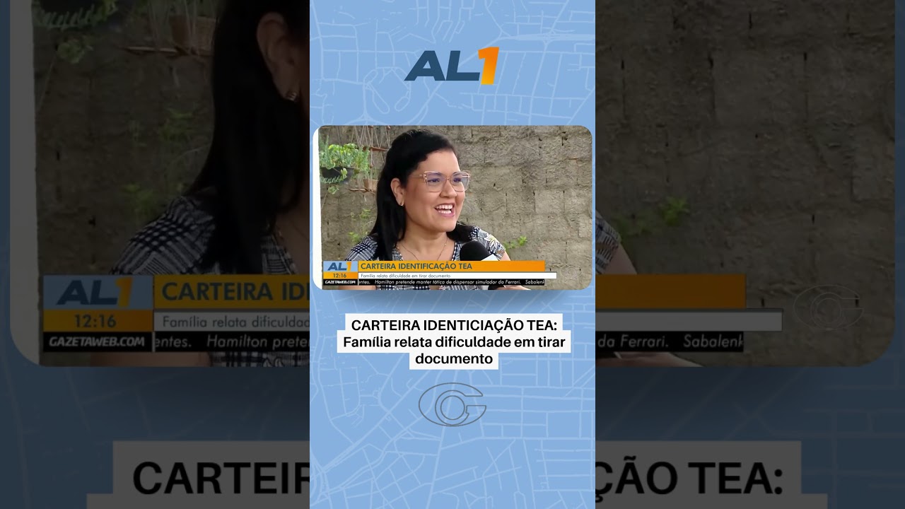 Família relata dificuldade em tirar carteira de identificação TEA