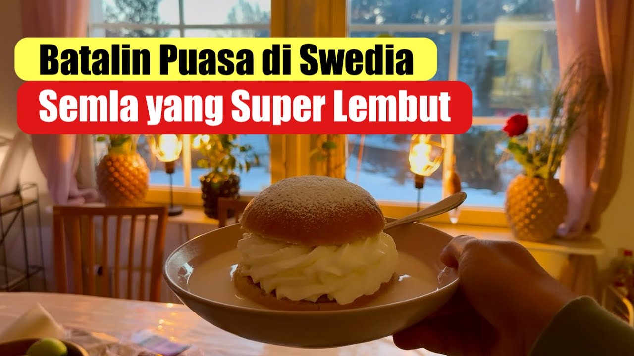 Batalin Puasa Tanpa Ragu di Swedia dengan Semla Ini, Lihat Kenikmatannya! Safari Ramadan Luar Negeri