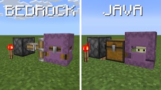 Java vs Bedrock  x100