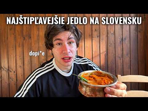 Ochutnal Som Najštipľavejšie Jedlo v Bratislave