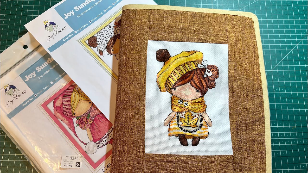 ✅Tutorial:funda para proyectos de punto de cruz con materiales de “Beebeecraft🐝”  #costuracriativa