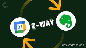 Evernote Calendar: 2-WAY Sync (first impressions)