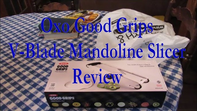 OXO Good Grips Hand-Held Mandoline and Julienne Slicer Set on QVC