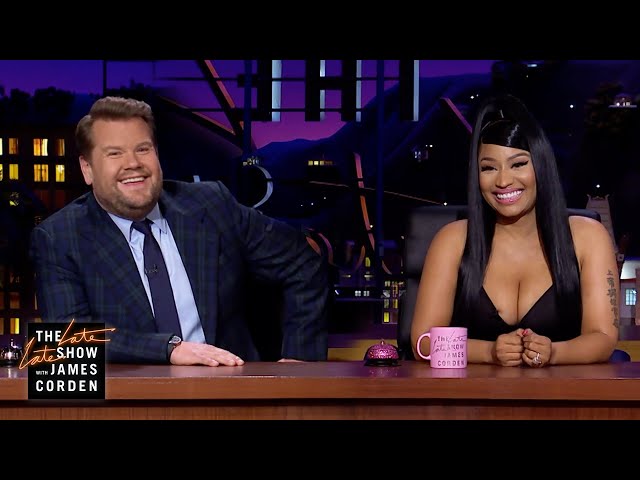 It's Nicki Minaj's Late Late Show Now class=