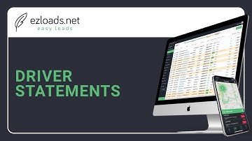 ezLoads TMS - Driver Statements