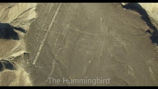 Drone Flight over the Nazca Lines in Nazca, Peru