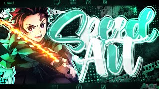 [Speed Art#34] Header de Anime Para Soft - (Faço Grátis) by: Angel Designer🐊 screenshot 5
