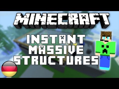 Minecraft Mod - INSTANT MASSIVE STRUCTURES - Minecraft Mod - INSTANT MASSIVE STRUCTURES