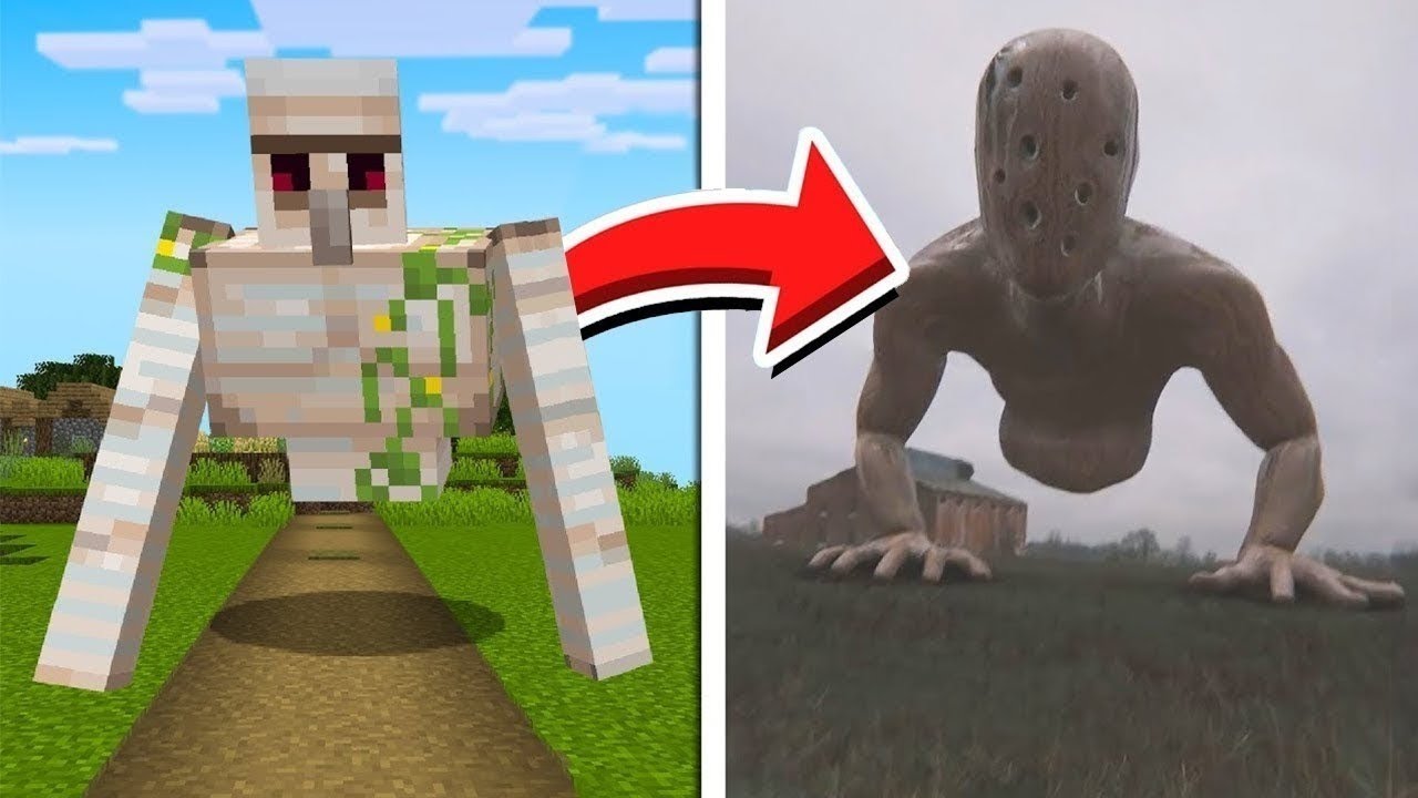 Minecraft Mobs CAPTURADOS NA VIDA REAL