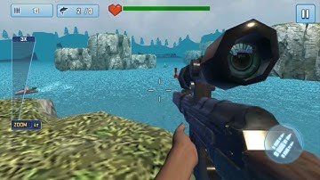 Shark Hunter Survival Shooter Hungry Shark - Android Gameplay